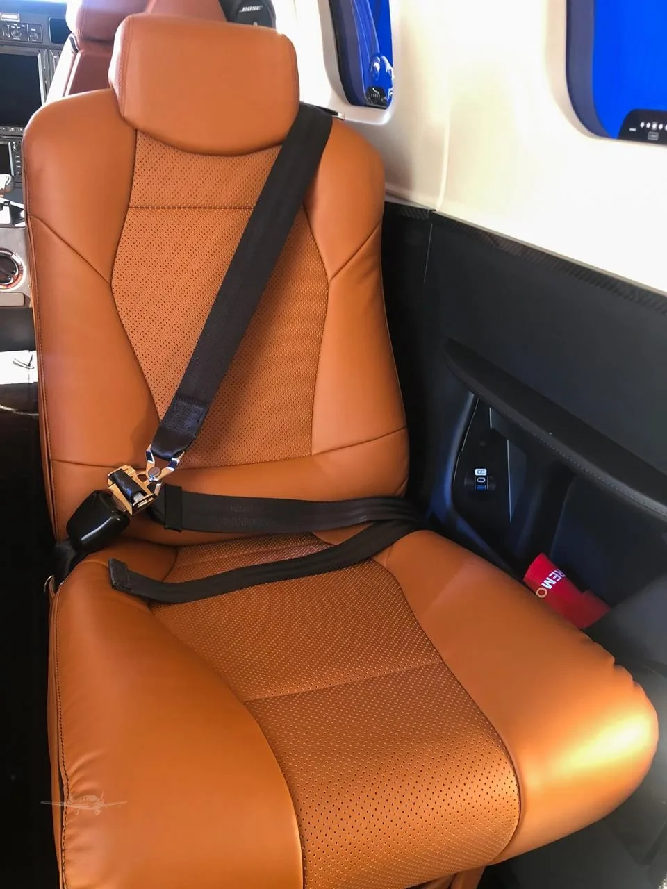 Cabin interior of a 2022 DAHER TBM 960.