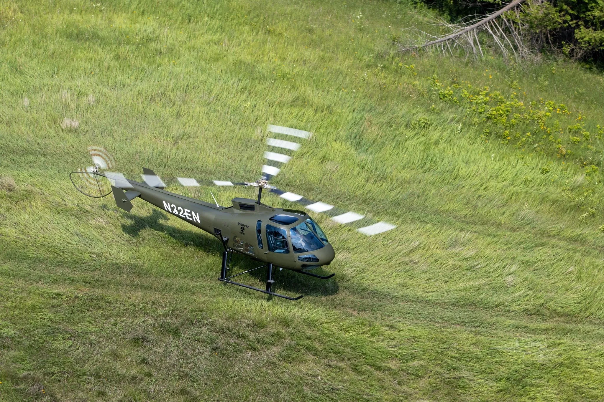Marketing image of a 2026 ENSTROM 480B TURBINE.