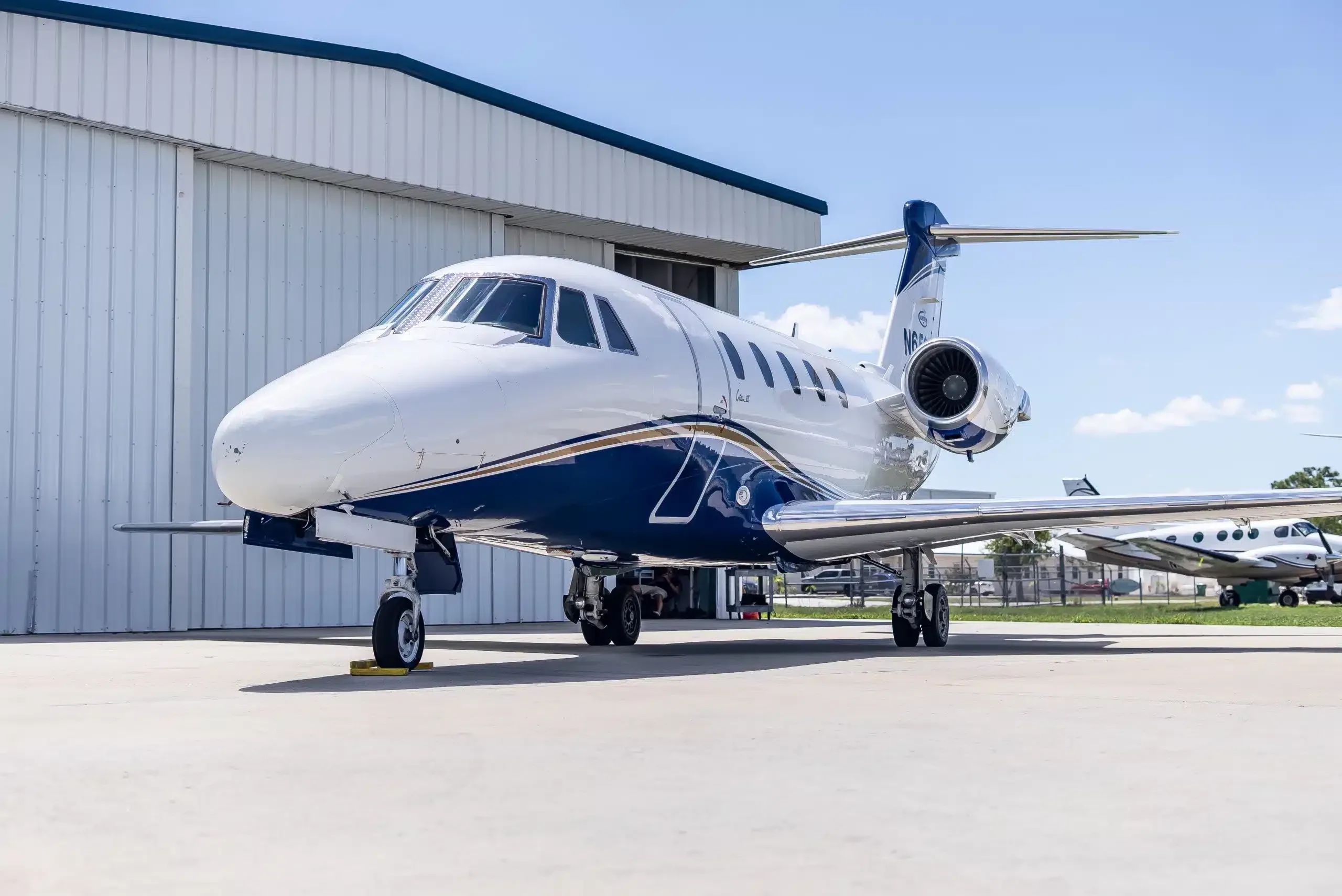 Marketing image of a Cessna CJ1.