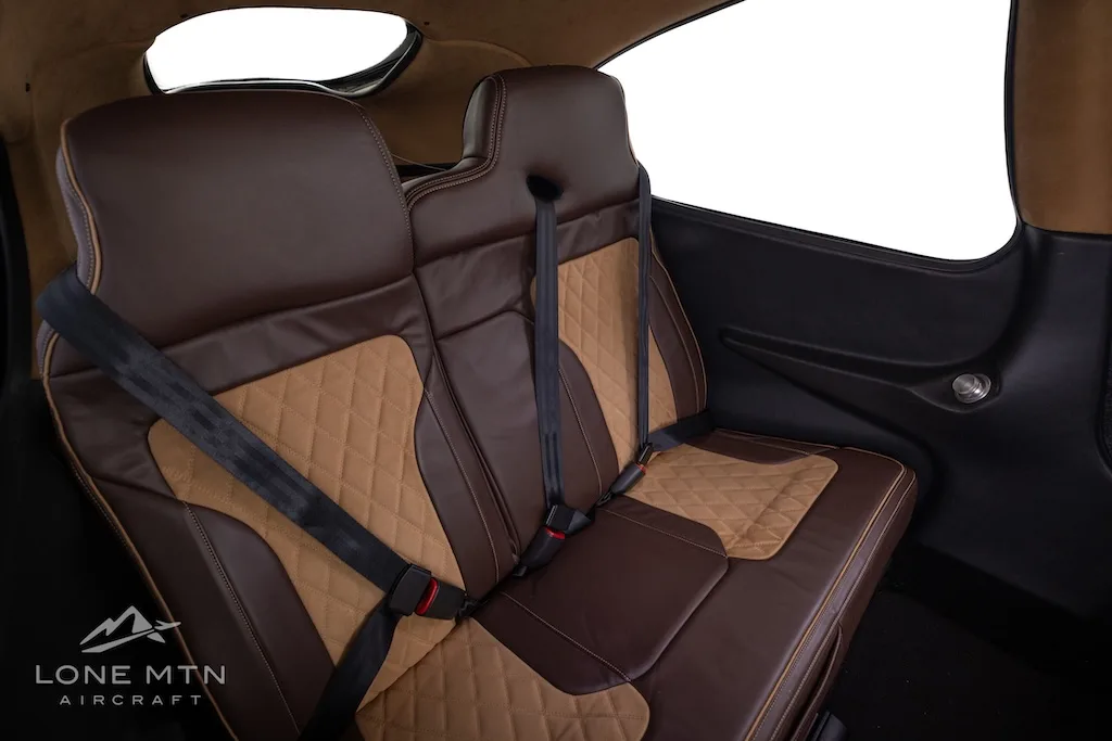 Cabin interior of a 2021 Cirrus SR22T G6 GTS.