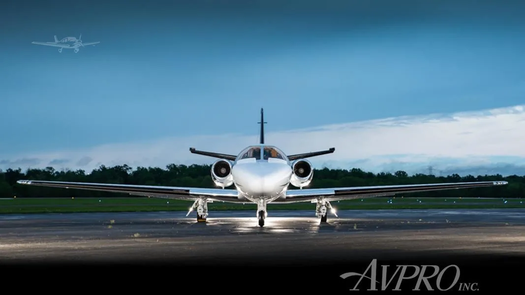 Exterior view of a 2001 CESSNA CITATION BRAVO, N497PF.
