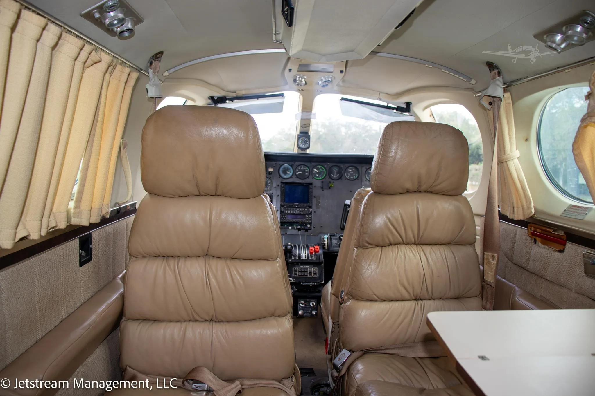 Cabin interior of a 1979 CESSNA 340A.