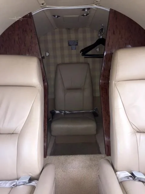 Cabin interior of a 1972 CESSNA CITATION 500.