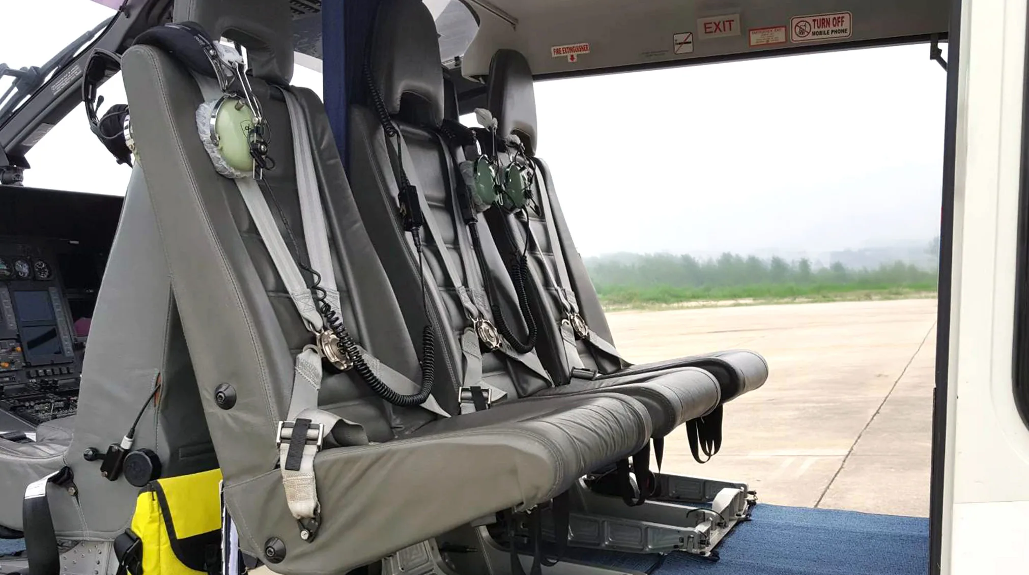 Avionics suite of a 2006 Airbus EC145.