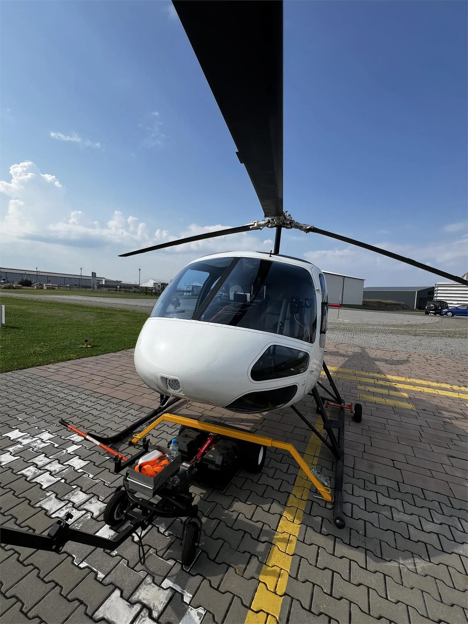 Exterior view of a 2016 ENSTROM 480B TURBINE, SP-ODU.