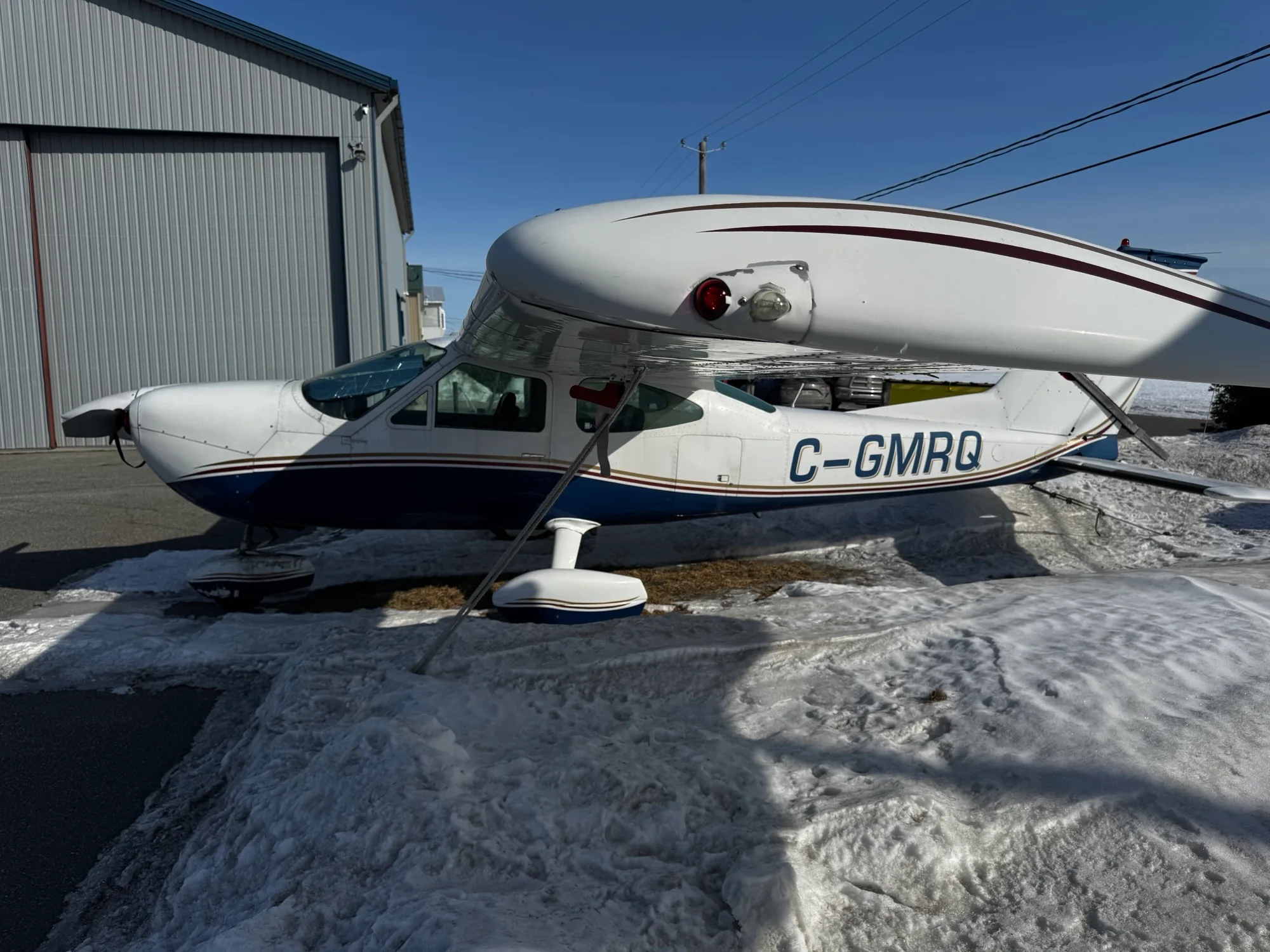 Exterior view of a 1973 Cessna 177B - Canadian Aircraft Sales.
