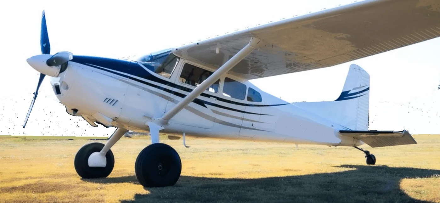 Cabin interior of a 1978 Cessna.