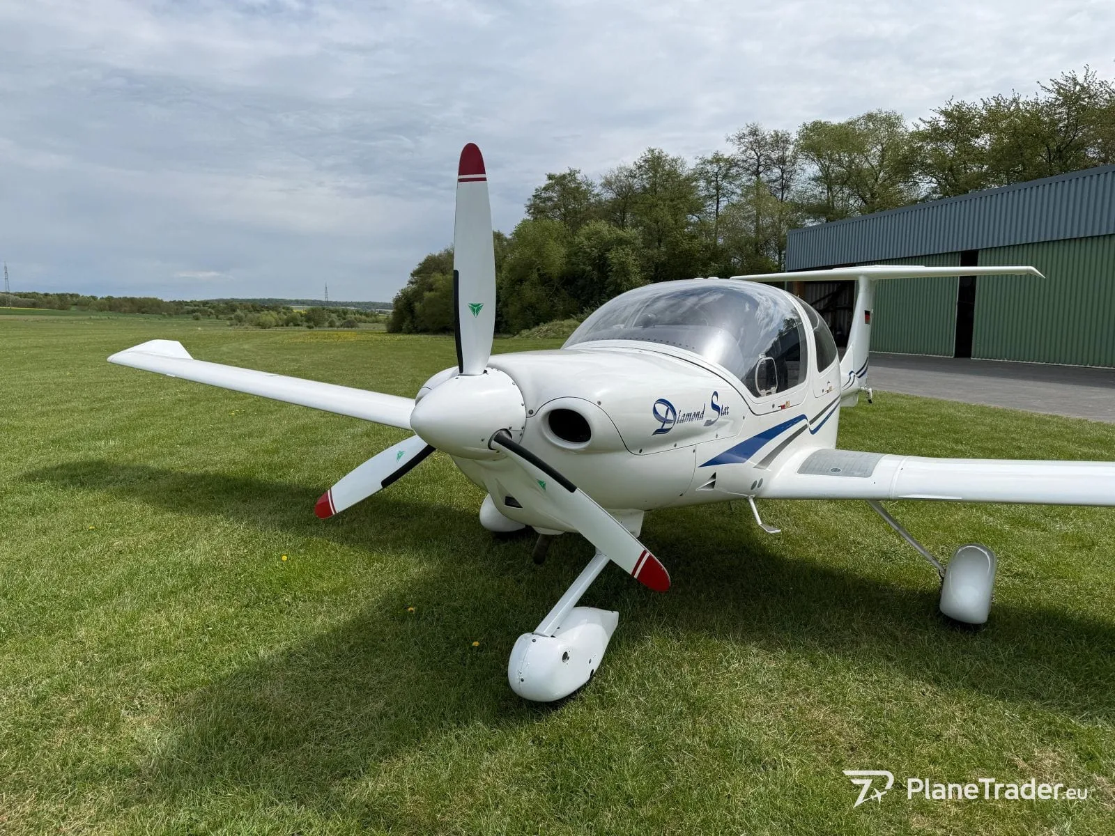 Exterior view of a 2001 Diamond DA40 STAR 180.