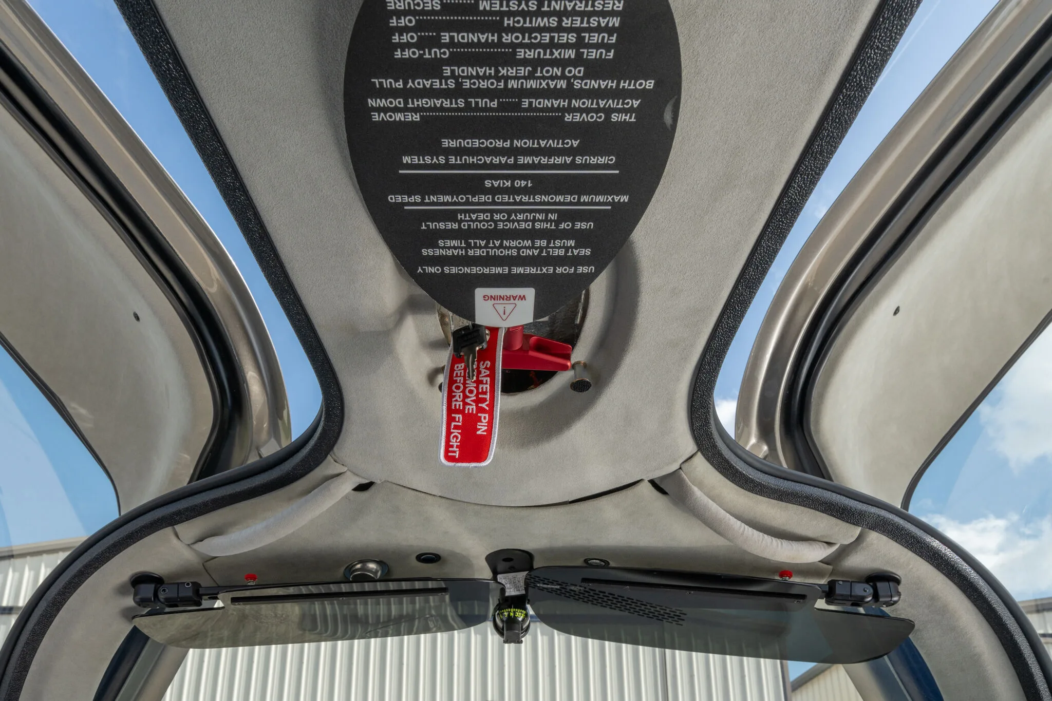 Engine detail of a 2020 Cirrus SR22-G6 TURBO.