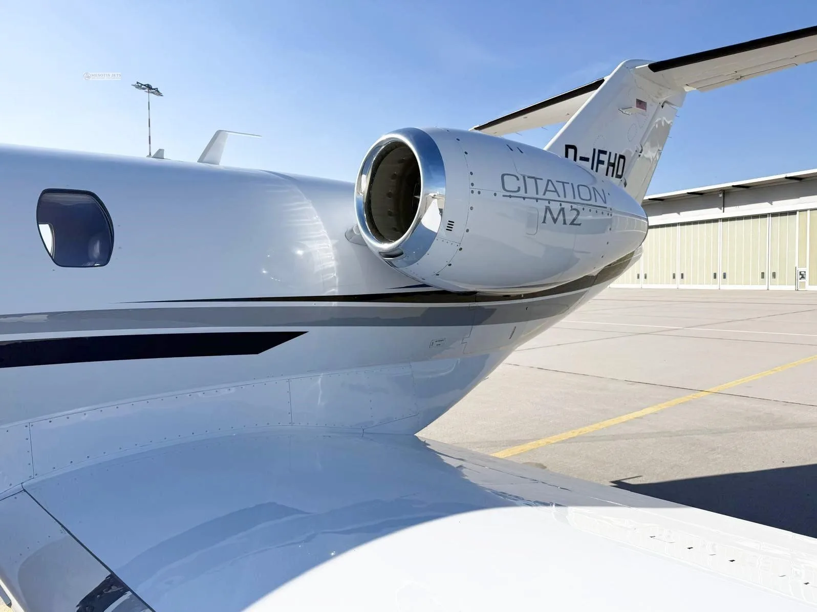 Exterior view of a 2015 CESSNA CITATION M2, D-IFHD.