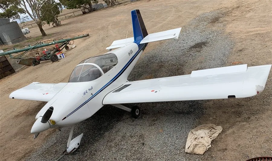 Exterior view of a 2003 Vans RV 9, VH-DCM.