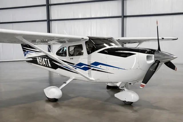 Marketing image of a 2024 McCauley C182T Turbo Skylane.
