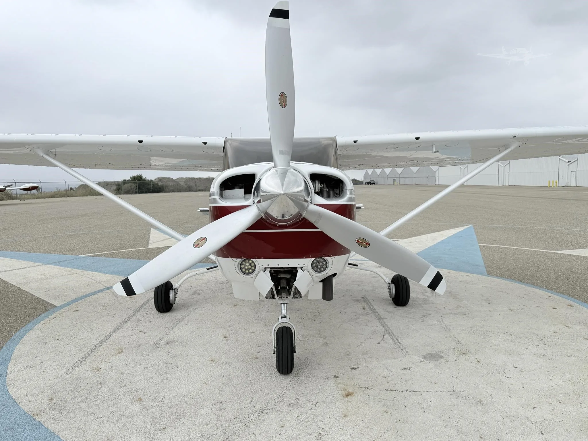 Exterior view of a 1980 CESSNA TURBO R182RG SKYLANE, N5276S.