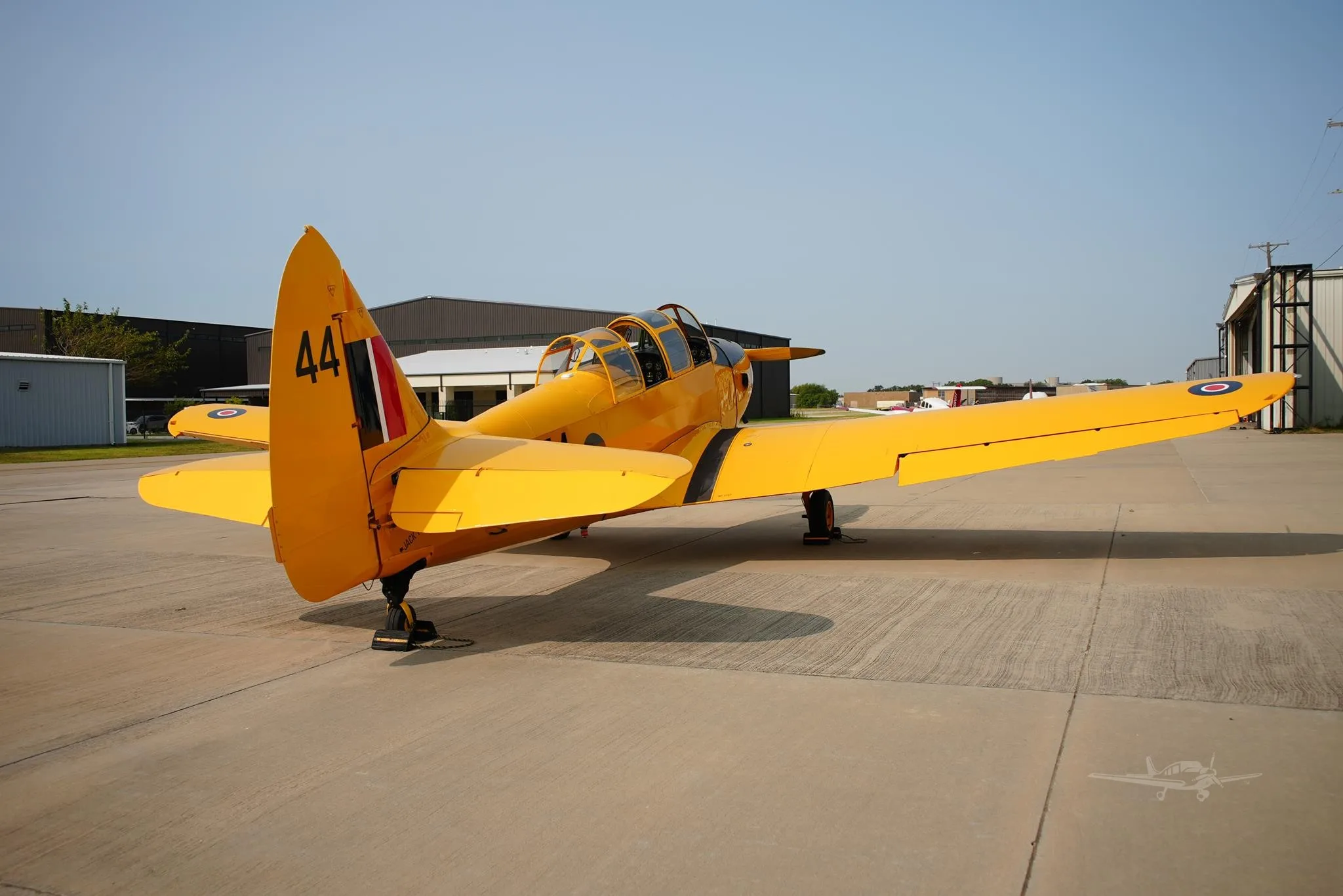 Exterior view of a 1943 FAIRCHILD PT-26, N75LD.
