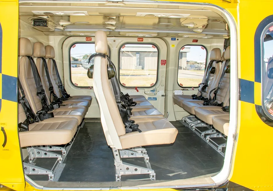 Exterior view of a 2012 Leonardo AW139, L-1270.