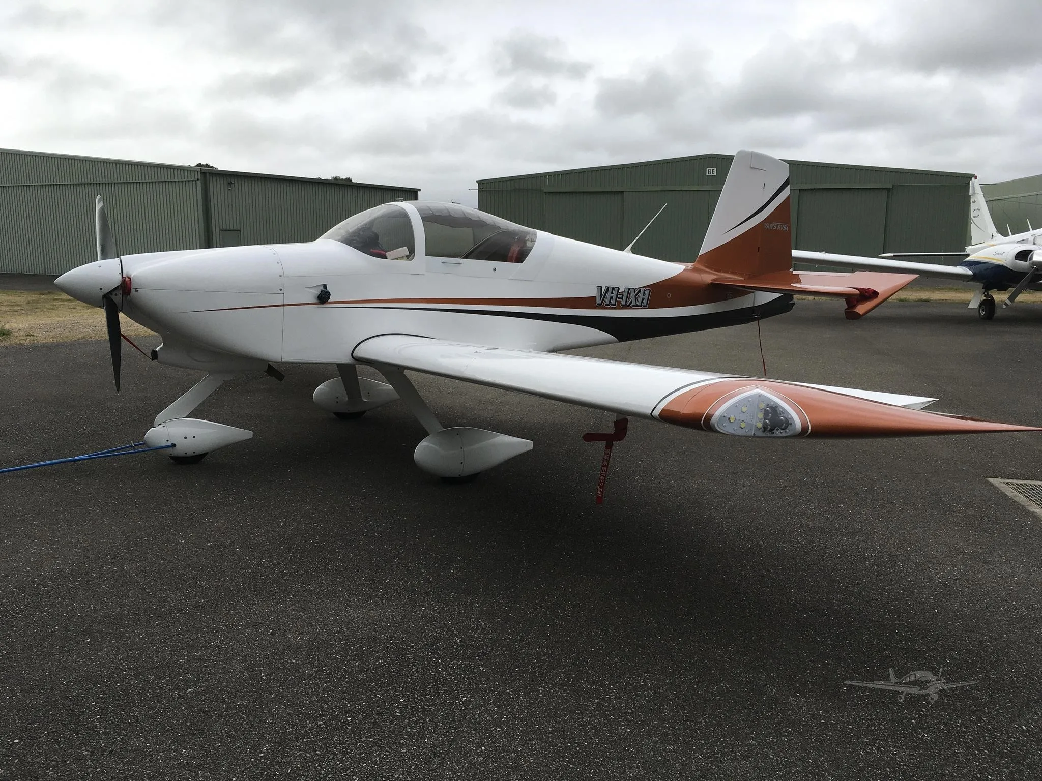 Exterior view of a 2015 VANS RV-9A, VH-IXH.