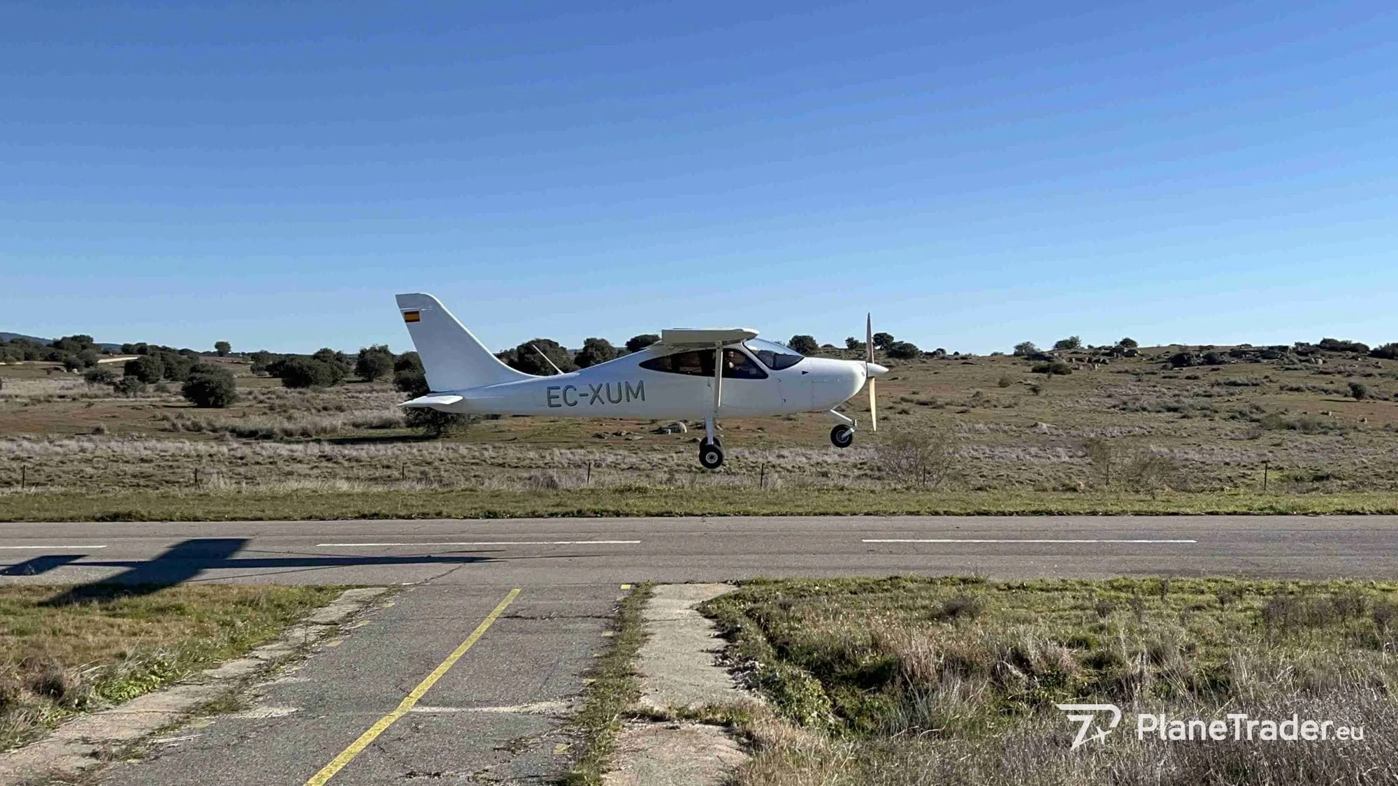 Exterior view of a 2008 Tecnam P2008.