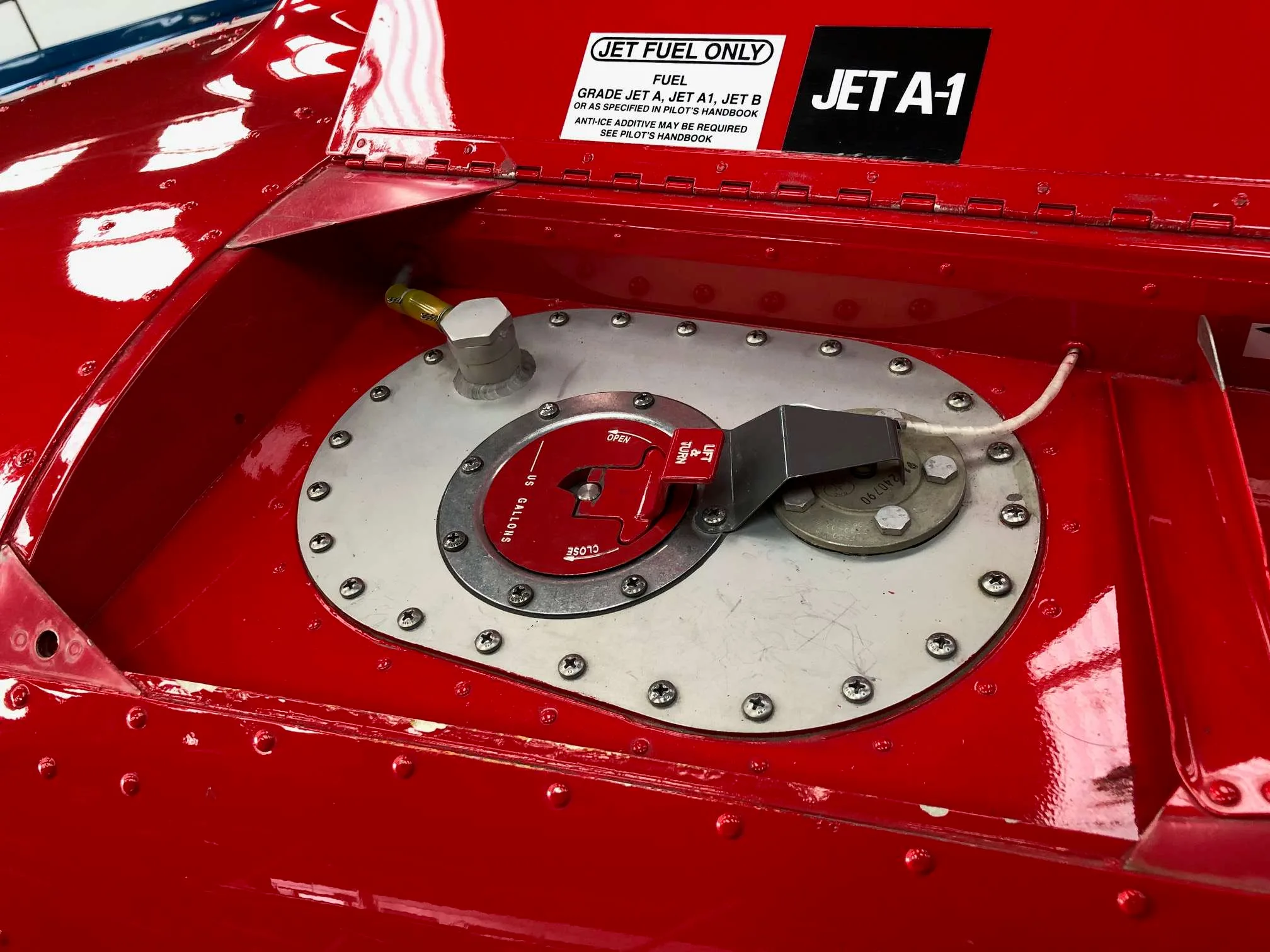 Engine detail of a 2011 Robinson R66 Turbine.