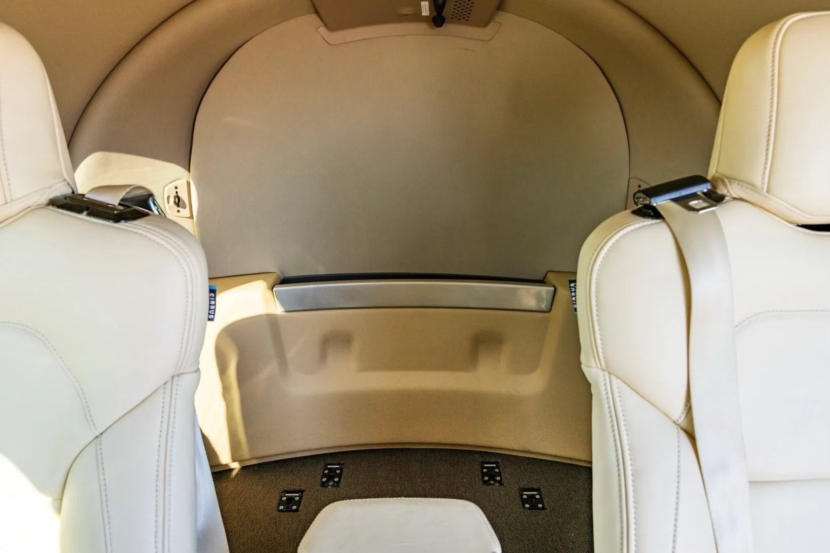Cabin interior of a 2022 Cirrus SF50-G2+ Elite.