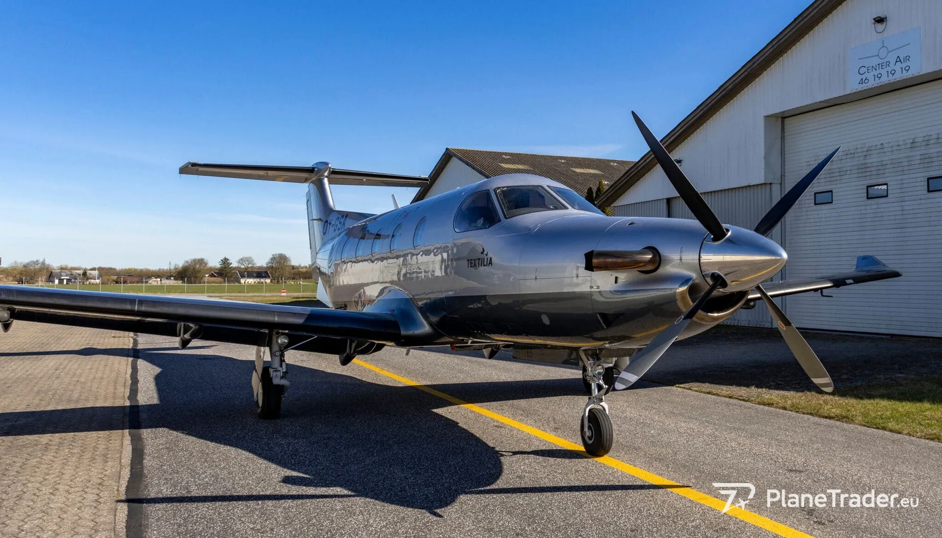 Exterior view of a 2008 Pilatus.