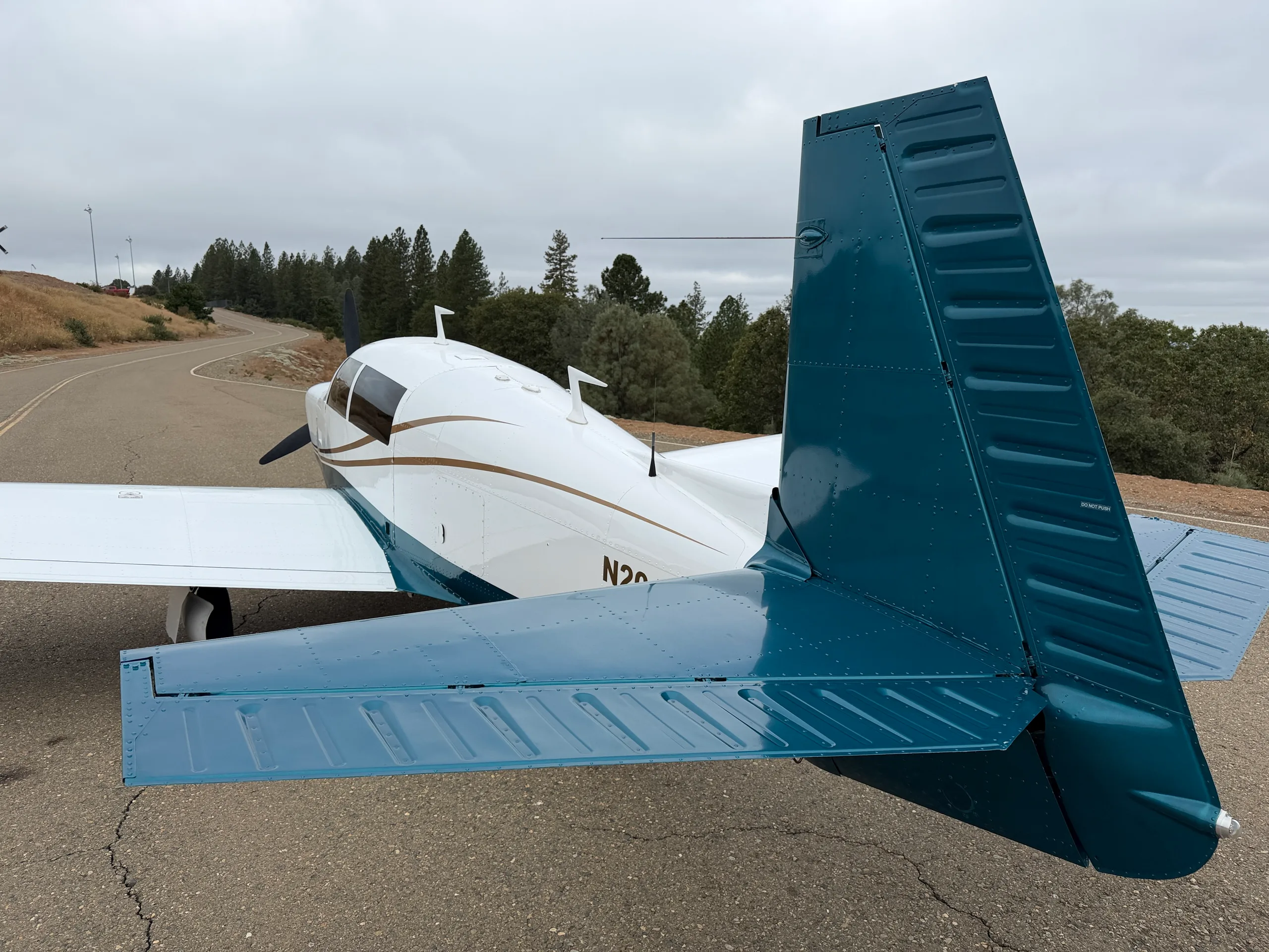 Cockpit and instrument panel of a 1978 Mooney 201 M20J - $109,500 - N201KZ - (Local to Placerville).