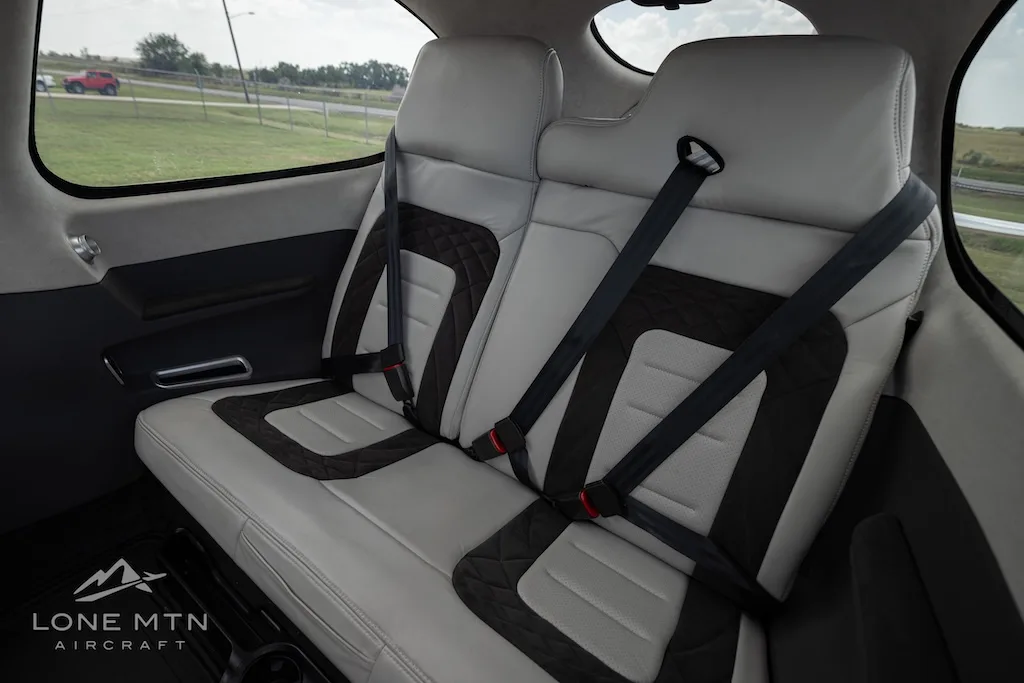 Cabin interior of a 2024 Cirrus SR22 G7 GTS.