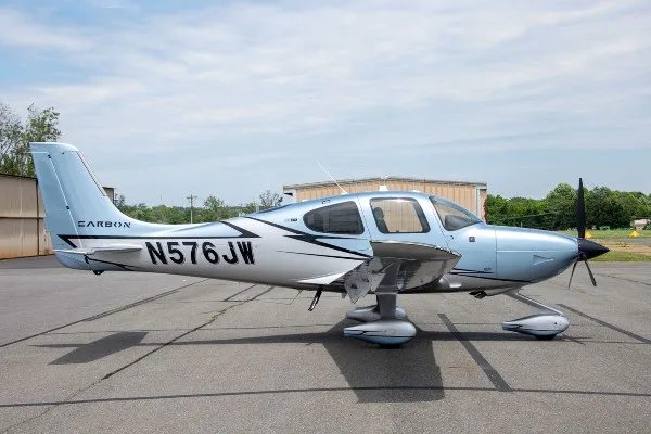 Marketing image of a 2023 Cirrus SR22T-G6.