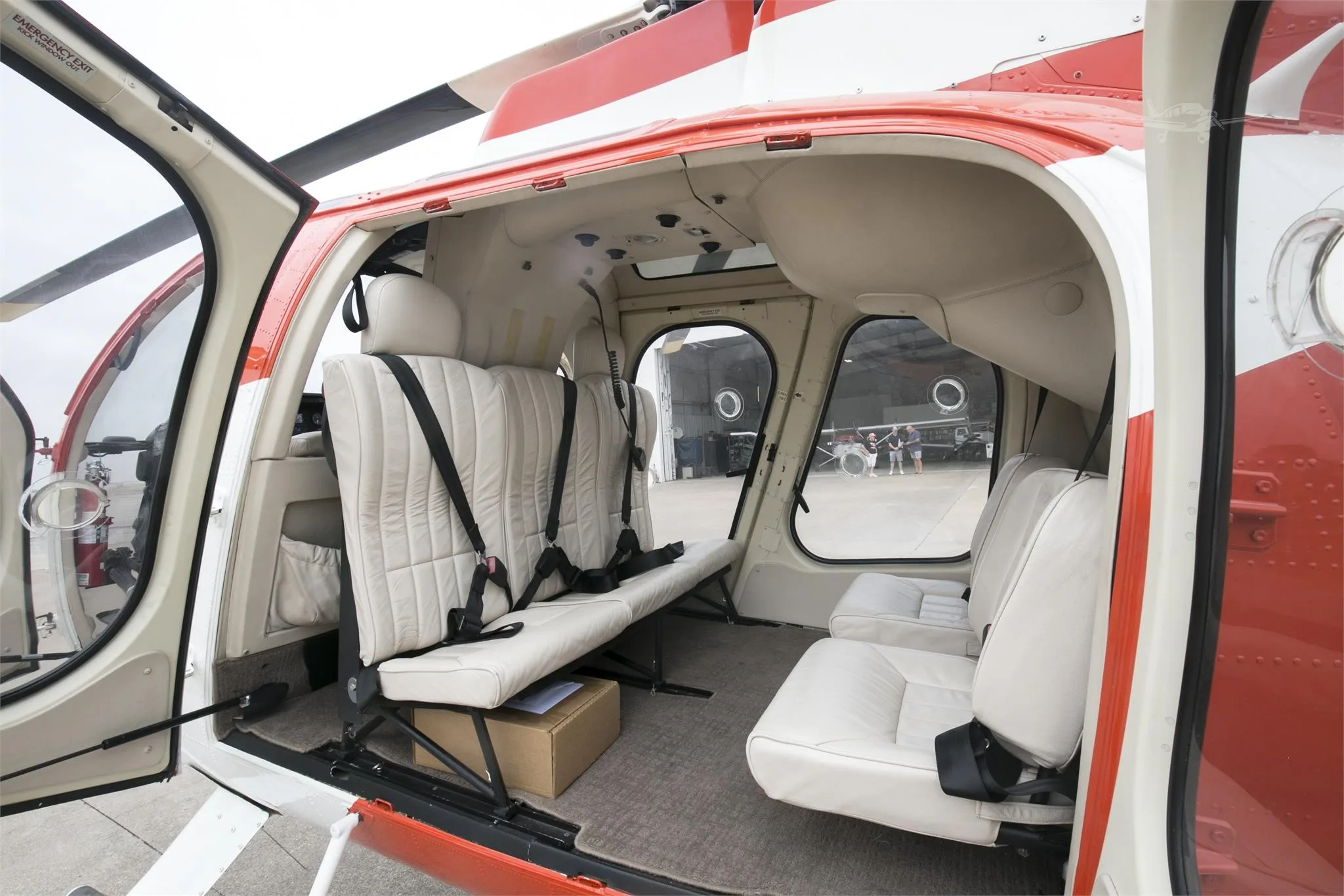 Cabin interior of a 2009 MD HELICOPTERS 600N.