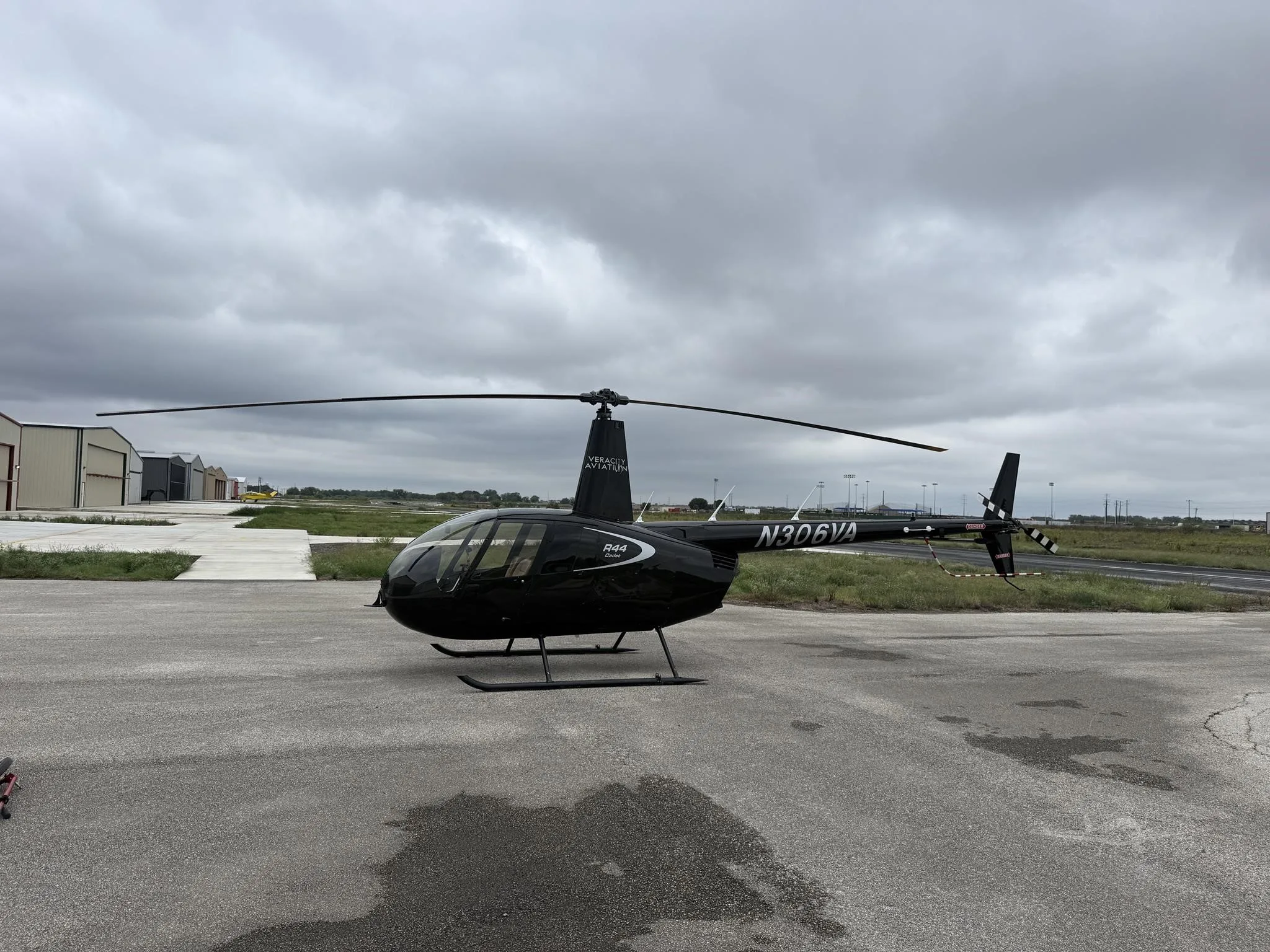 Exterior view of a 2025 ROBINSON R44 CADET, N306VA.