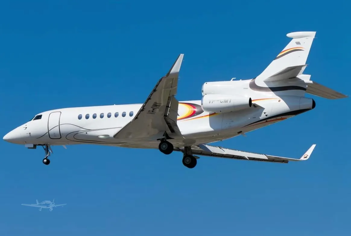 Marketing image of a 2022 DASSAULT FALCON 7X.