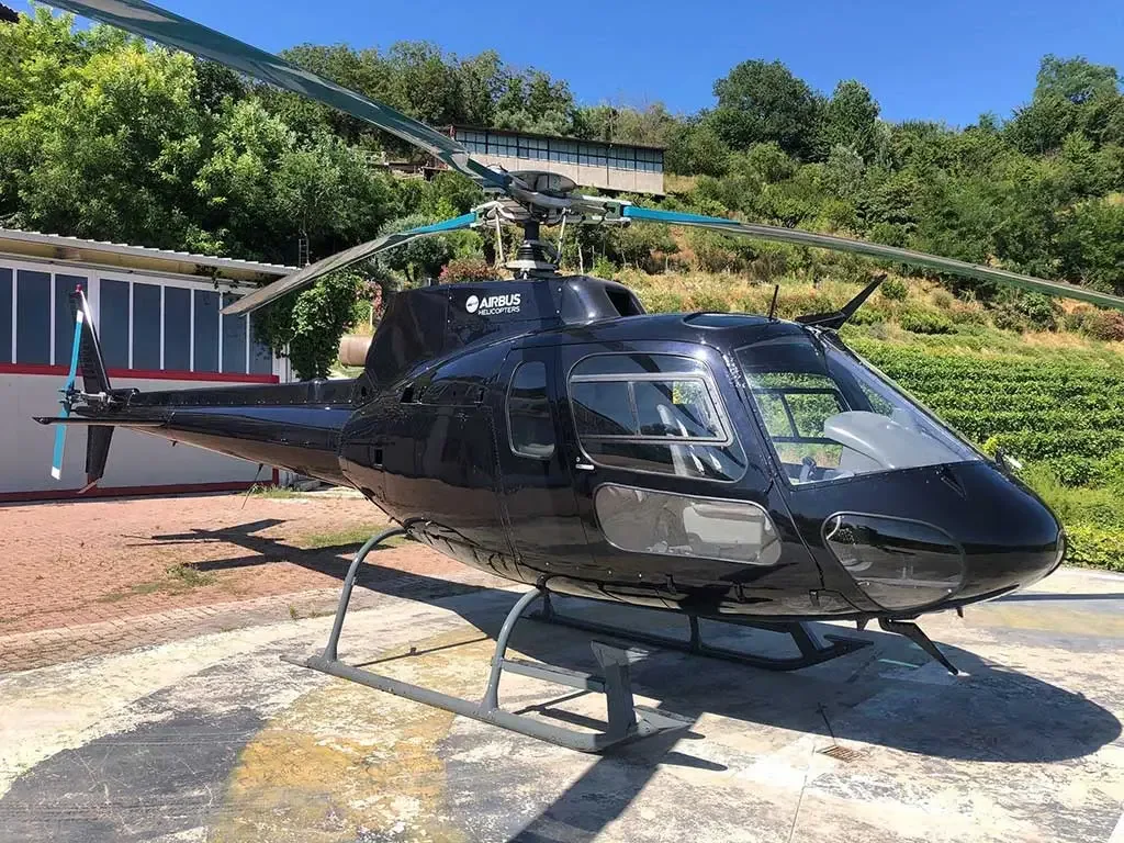 Exterior view of a 1989 Airbus H125.