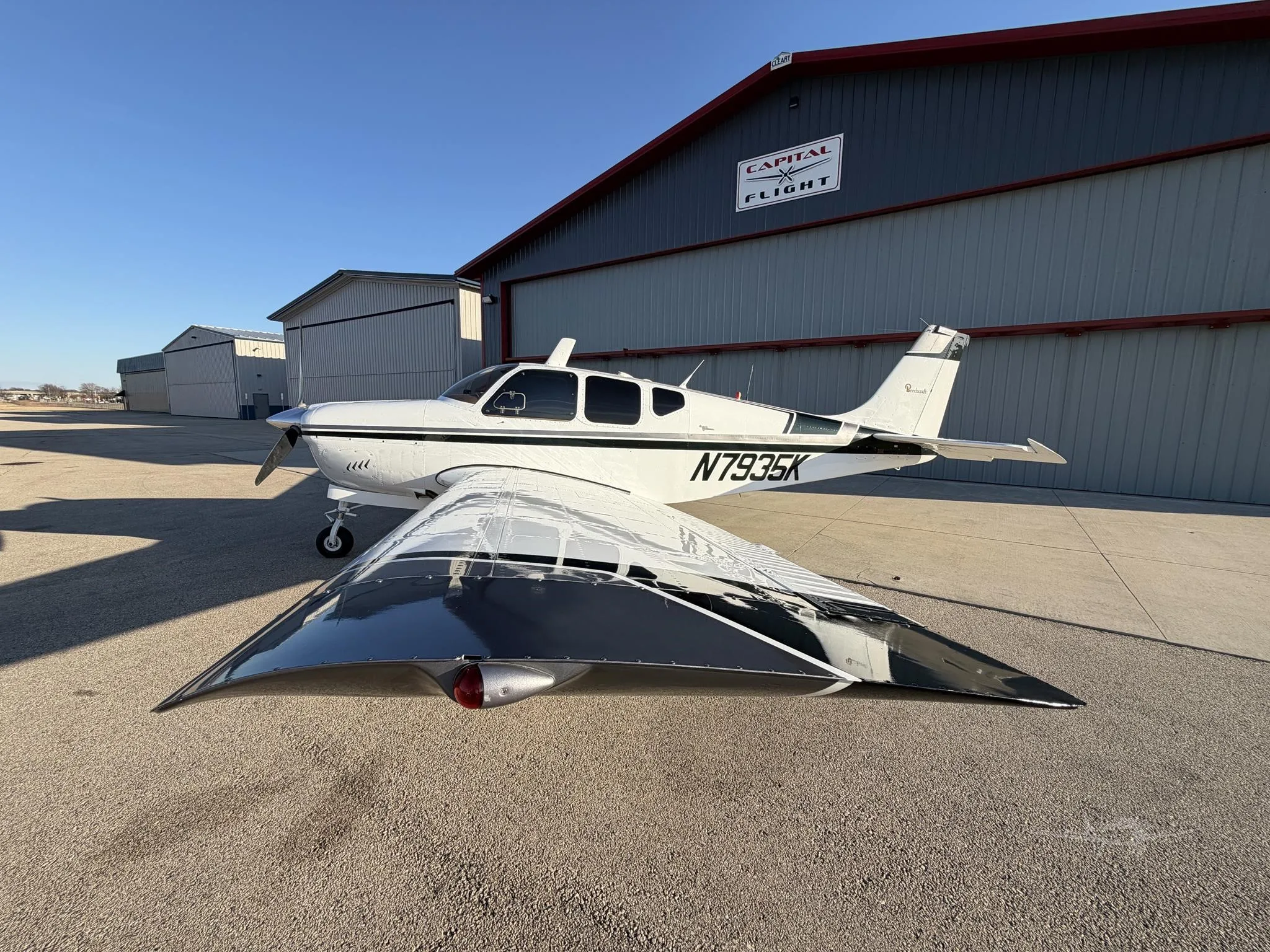 Marketing image of a 1964 BEECHCRAFT B33 DEBONAIR.