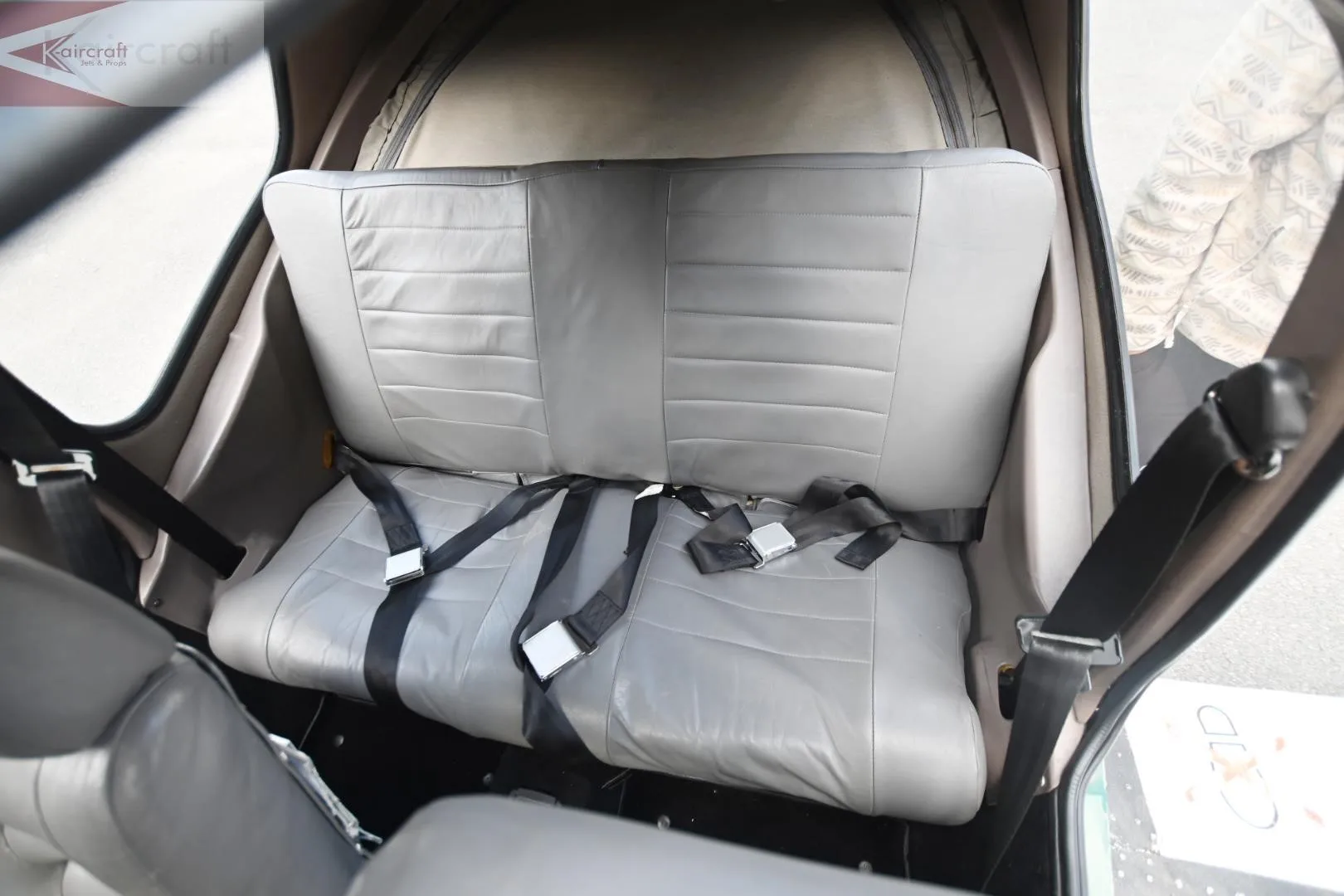 Cabin interior of a 1986 SOCATA TB-20 TRINIDAD.