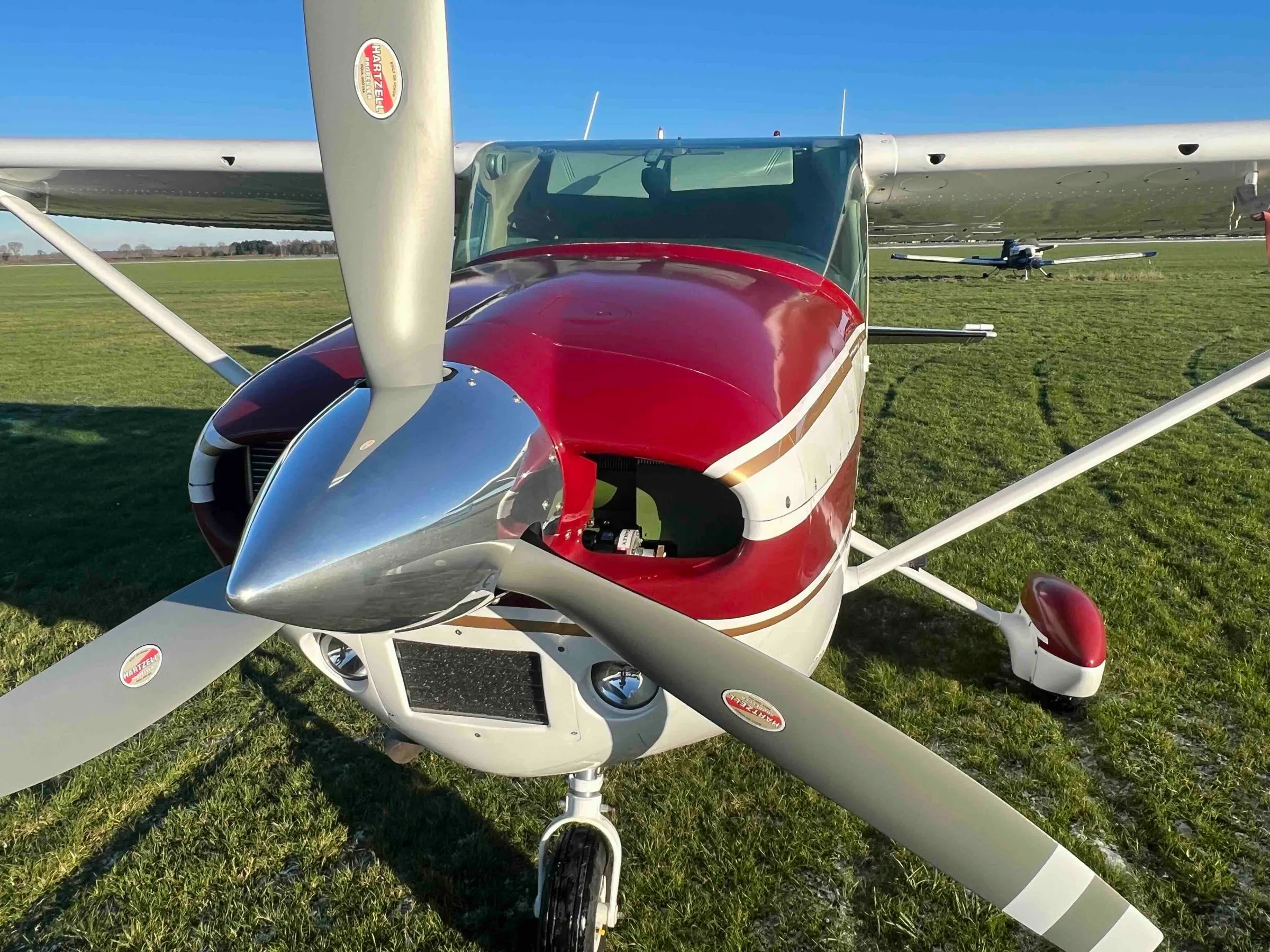 Exterior view of a 1979 Cessna 182Q Skylane.