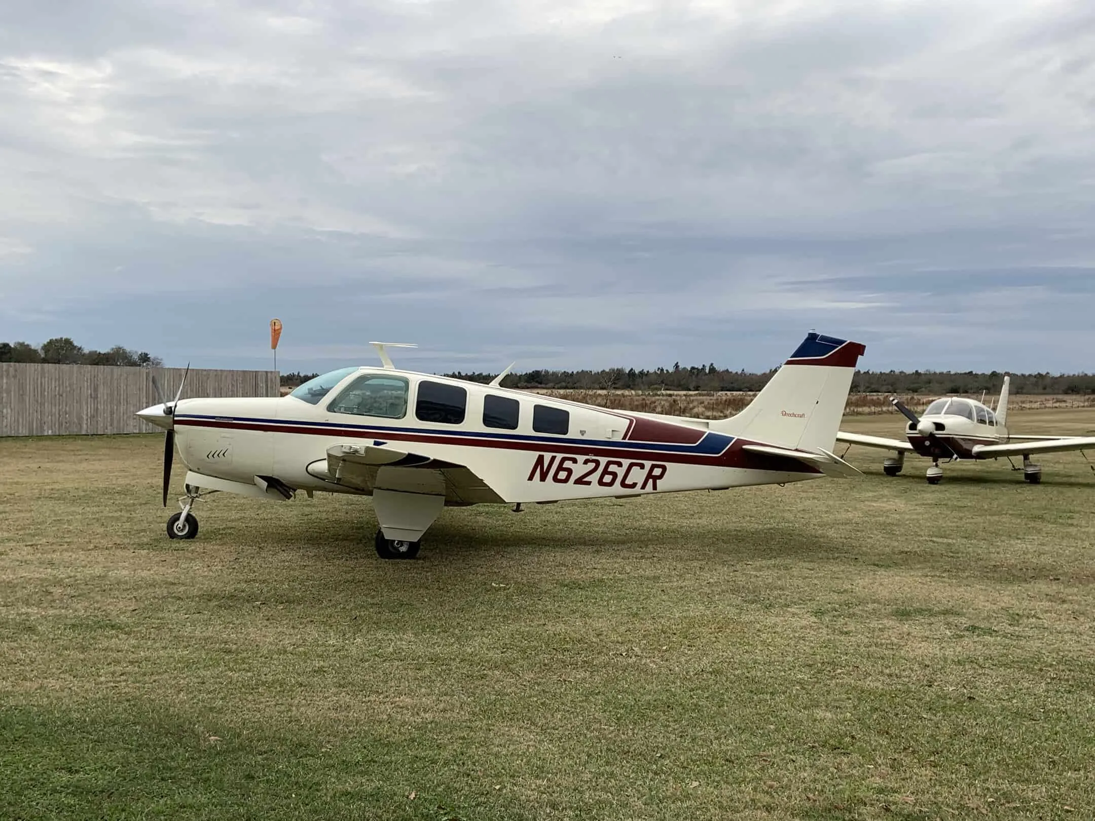 Avionics suite of a 1978 Beechcraft A36.