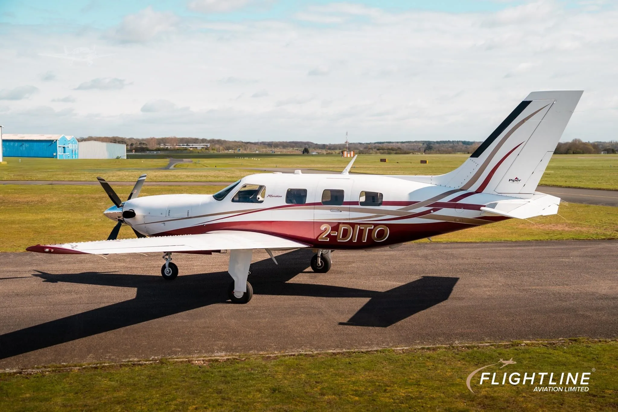 Exterior view of a 2006 PIPER MERIDIAN, 2-DITO.