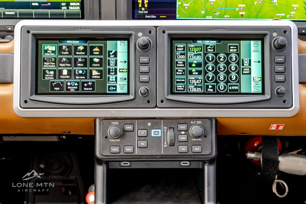 Avionics suite of a 2026 Cirrus SR20 G7+ Premium.