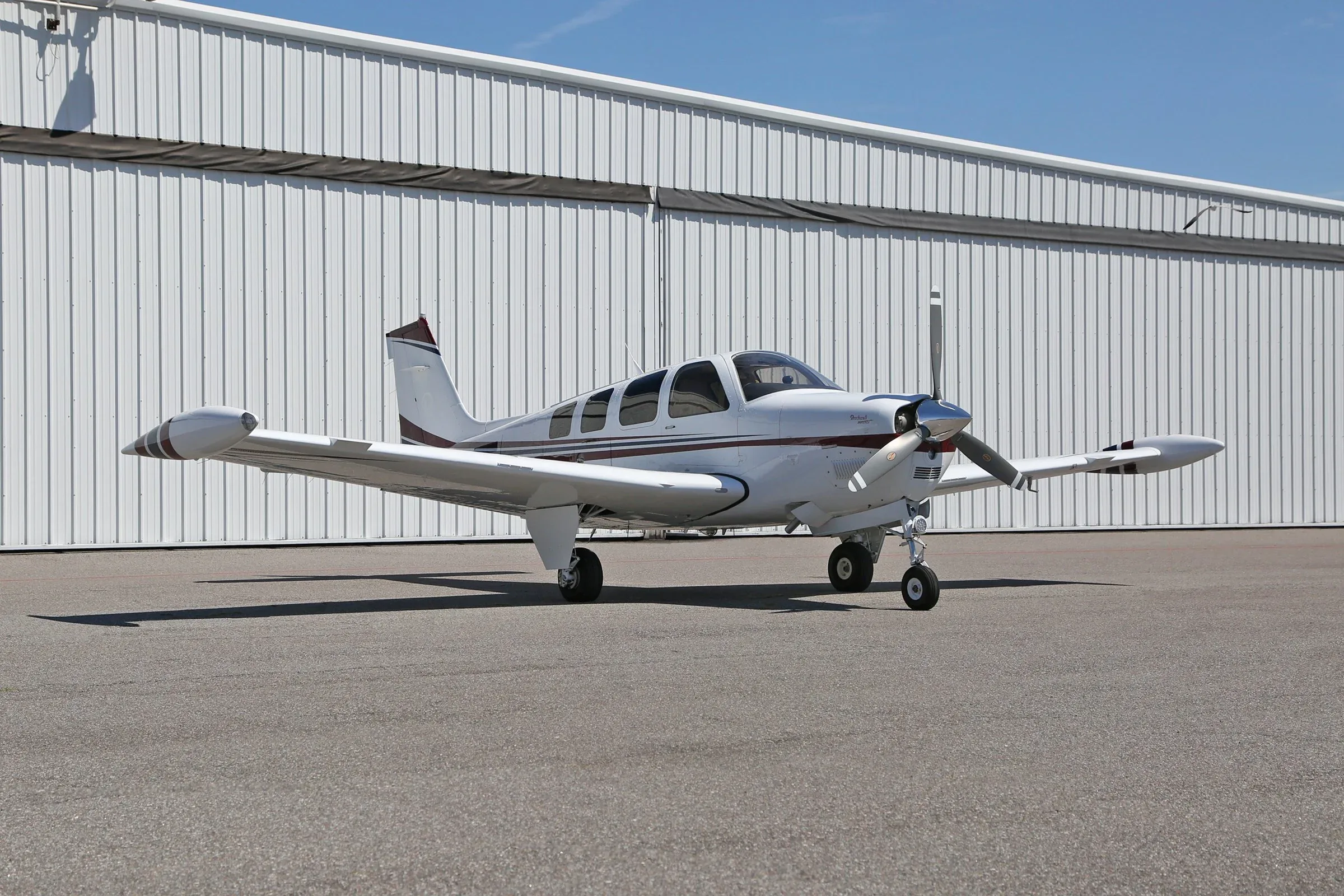 Exterior view of a 2007 Beechcraft G36 BONANZA 60th Anniversary Ed.