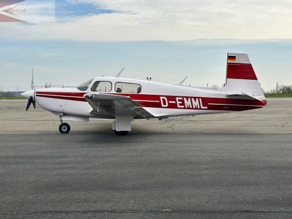 Exterior view of a 1978 Cessna f177rg cardinal 423.