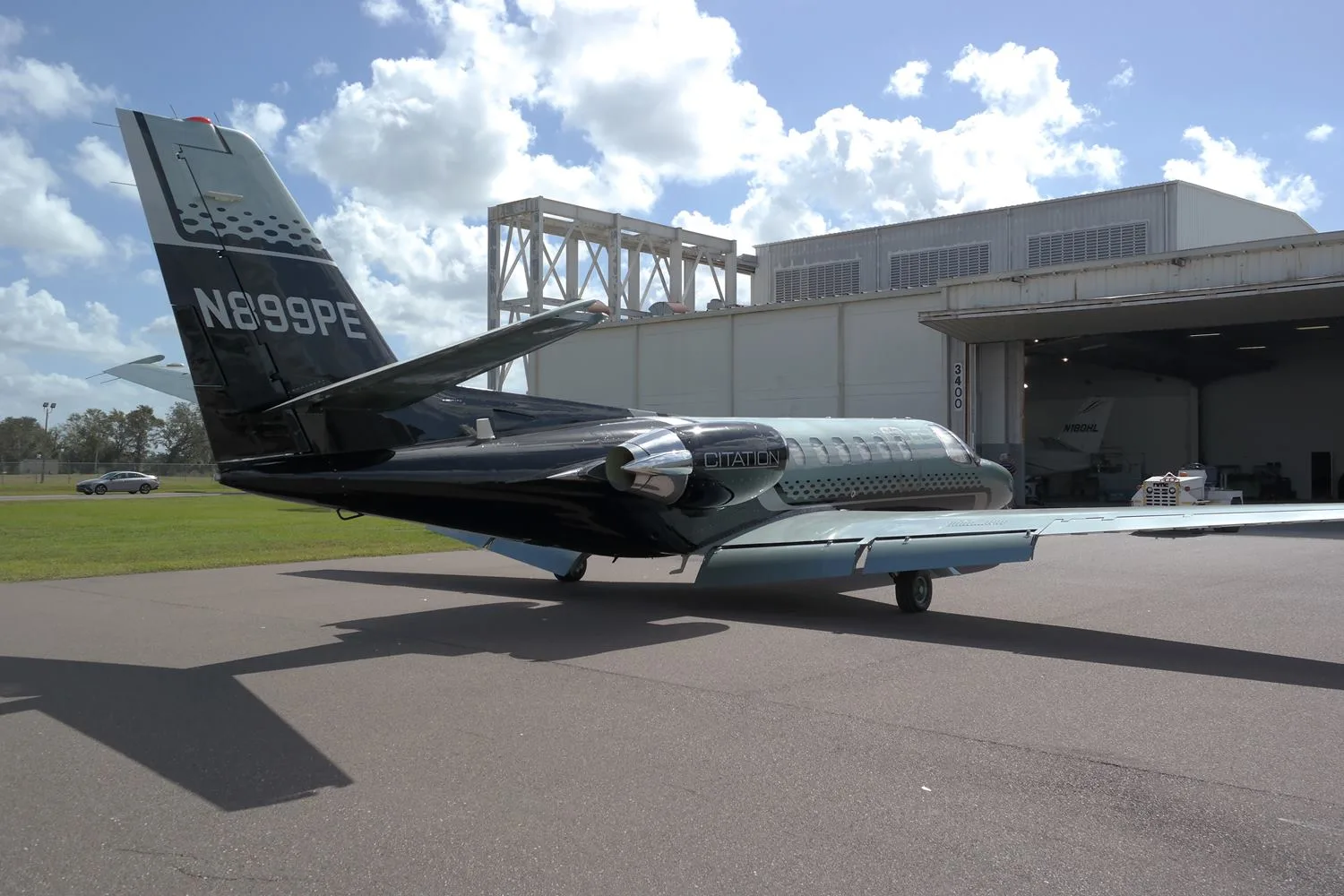 Marketing image of a Cessna Citation V.