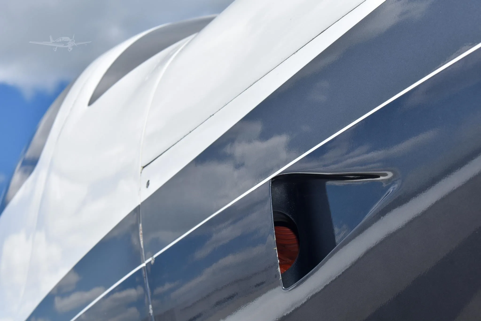 Engine detail of a 2008 CESSNA 350.