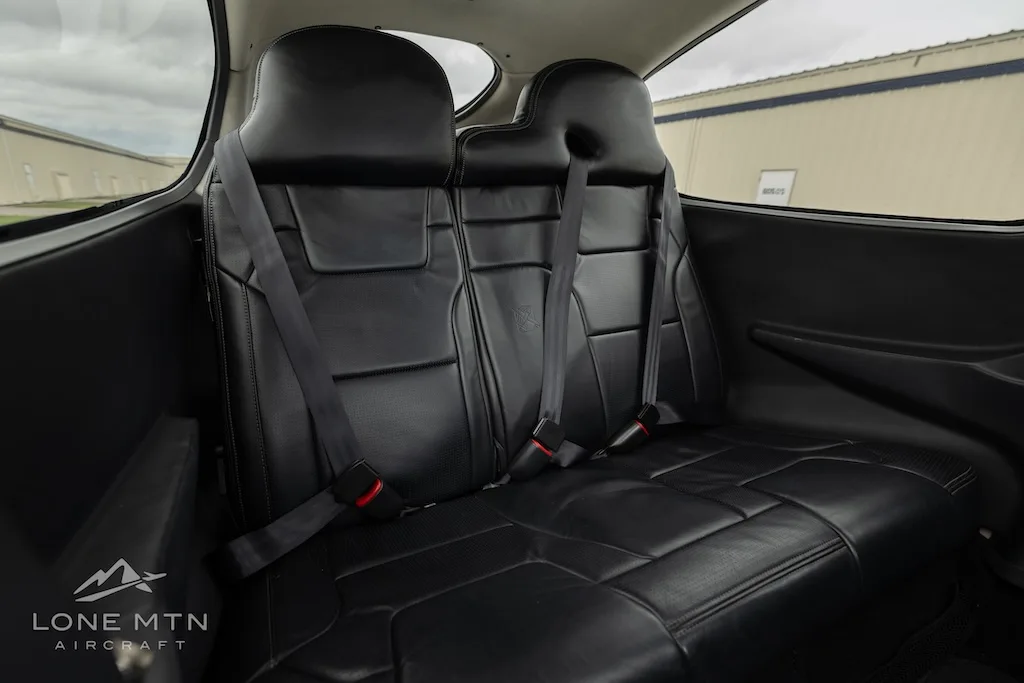 Cabin interior of a 2016 Cirrus SR22 G5 GTS.