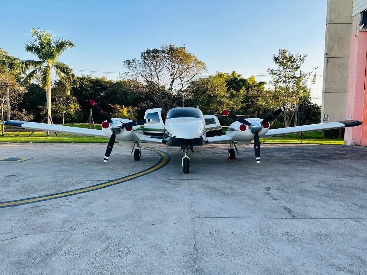 Exterior view of a 1994 PIPER SENECA IV, PS-YCH.