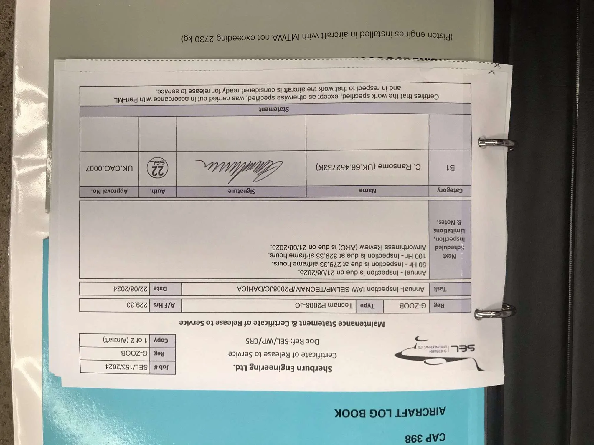 Document or specification page.
