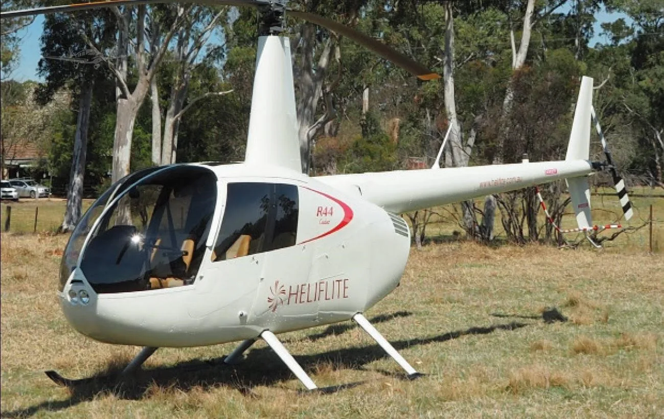 Exterior view of a 2026 ROBINSON R44 CADET.