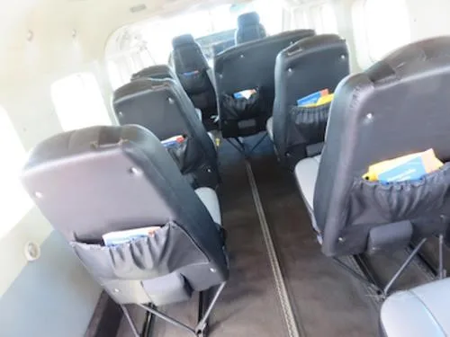 Cabin interior of a 2005 CESSNA CARAVAN 208B GRAND.