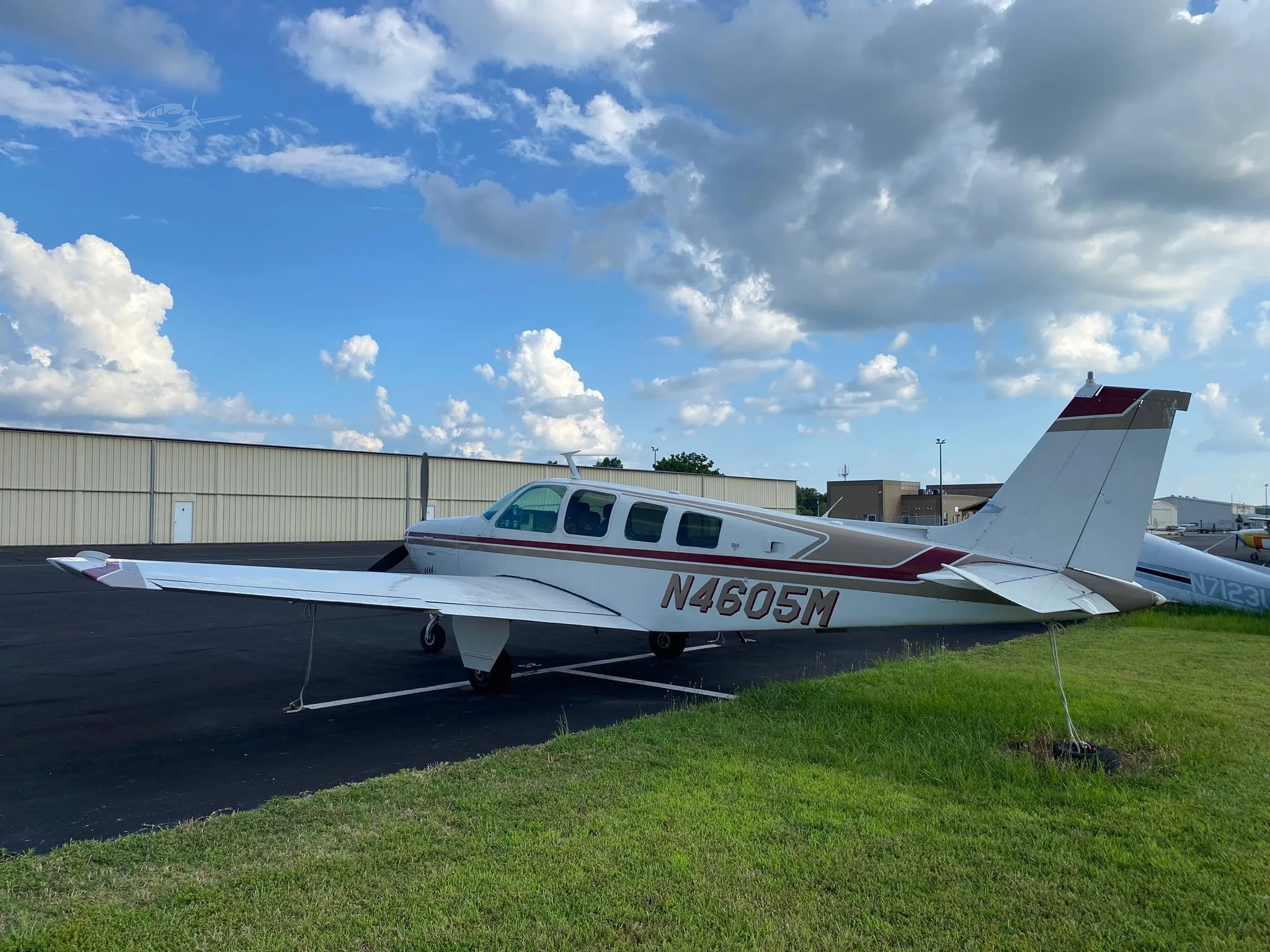 Exterior view of a 1978 BEECHCRAFT A36 BONANZA.