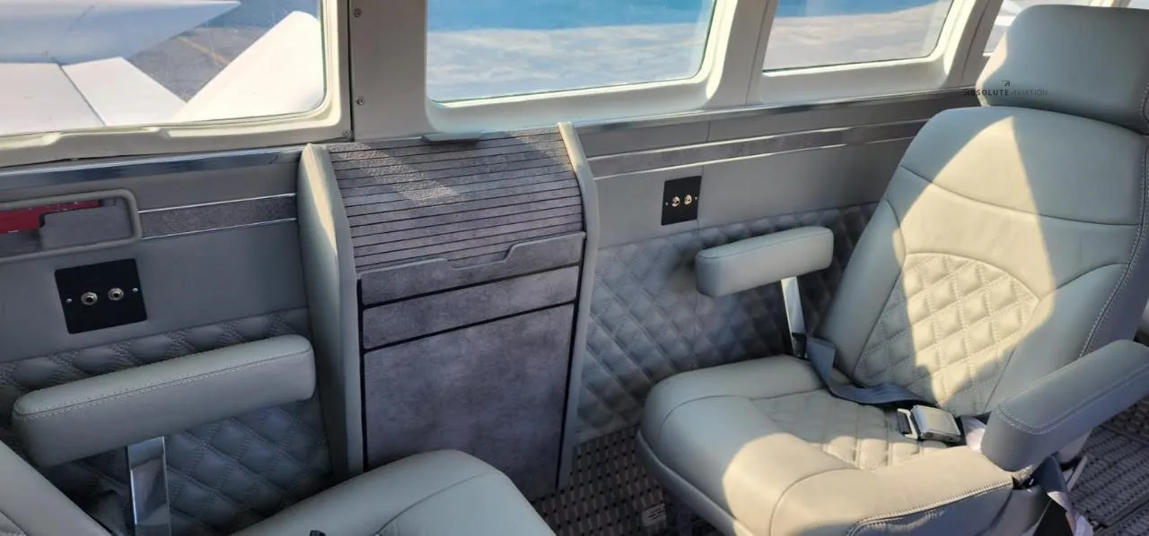 Cabin interior of a 1978 CESSNA 402B.