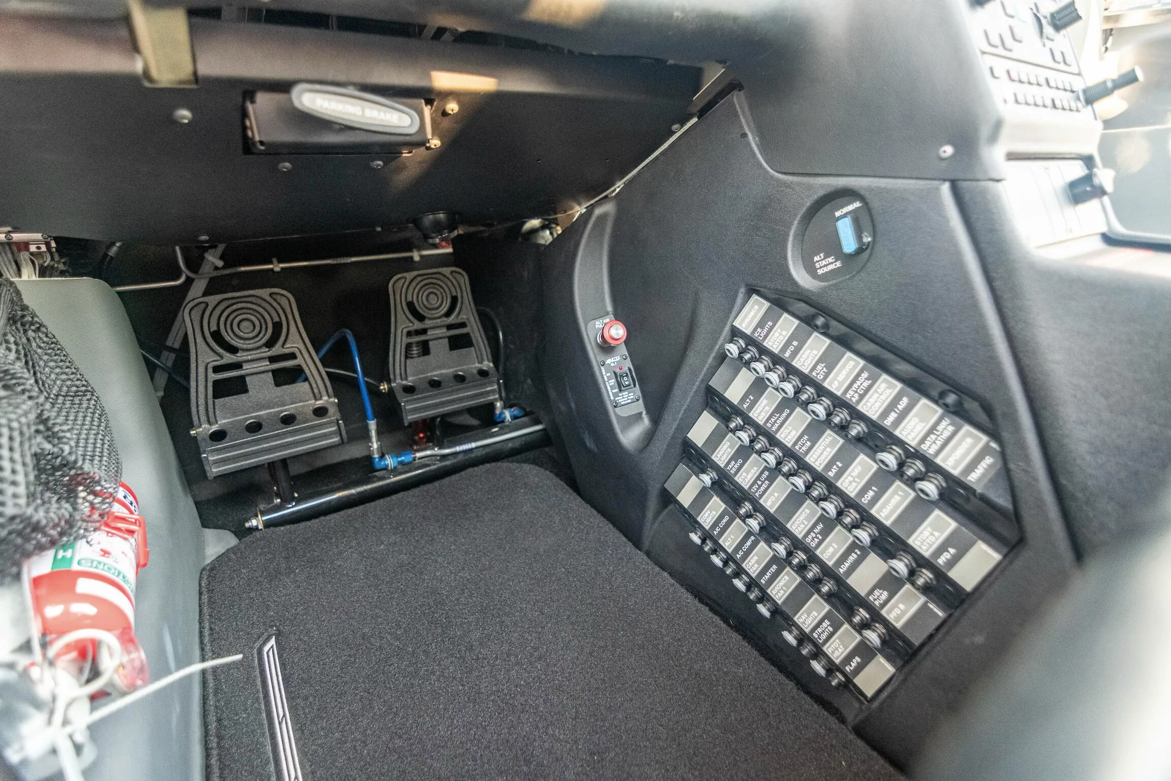 Avionics suite of a 2023 Cirrus SR20-G6.
