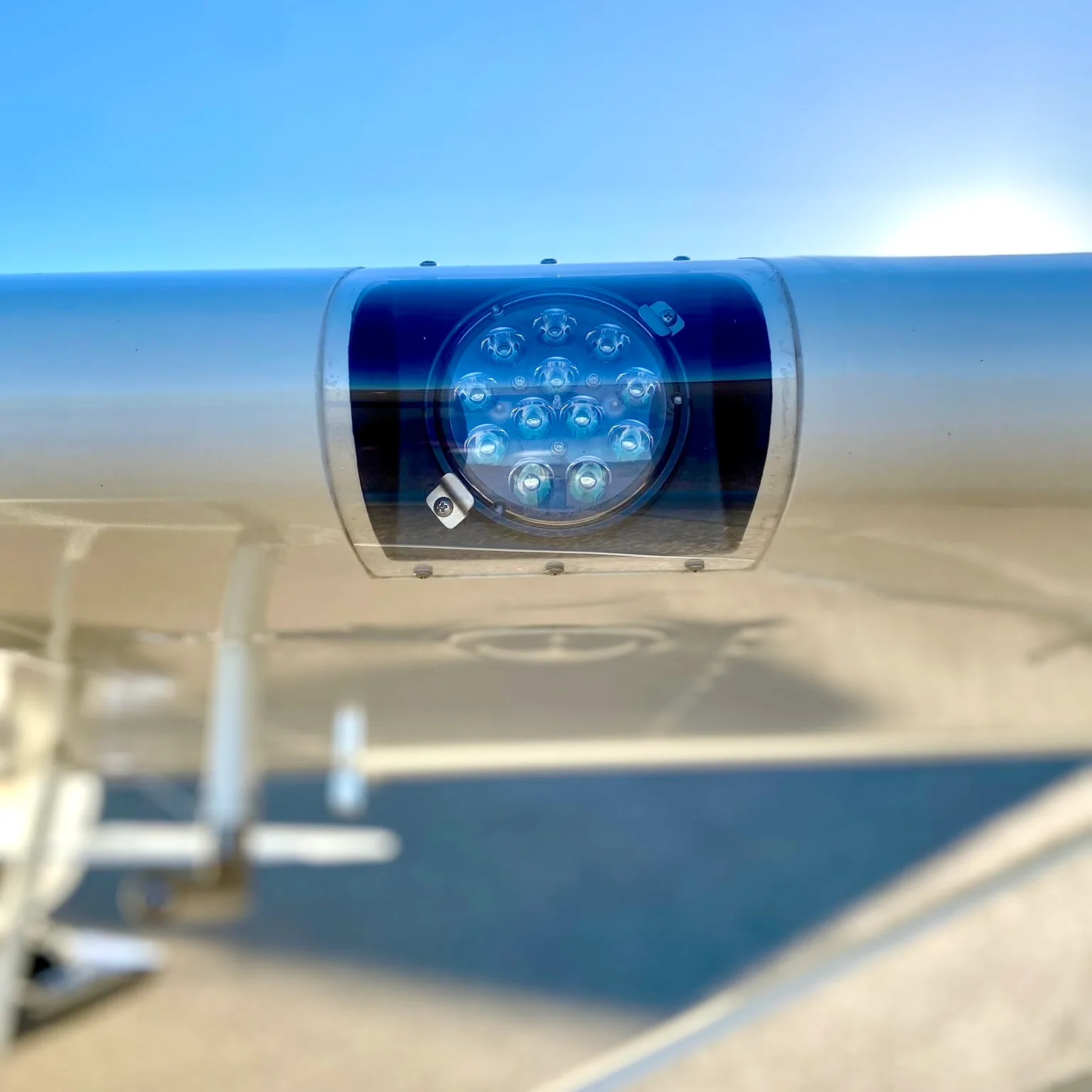 Engine detail of a CubCrafters.